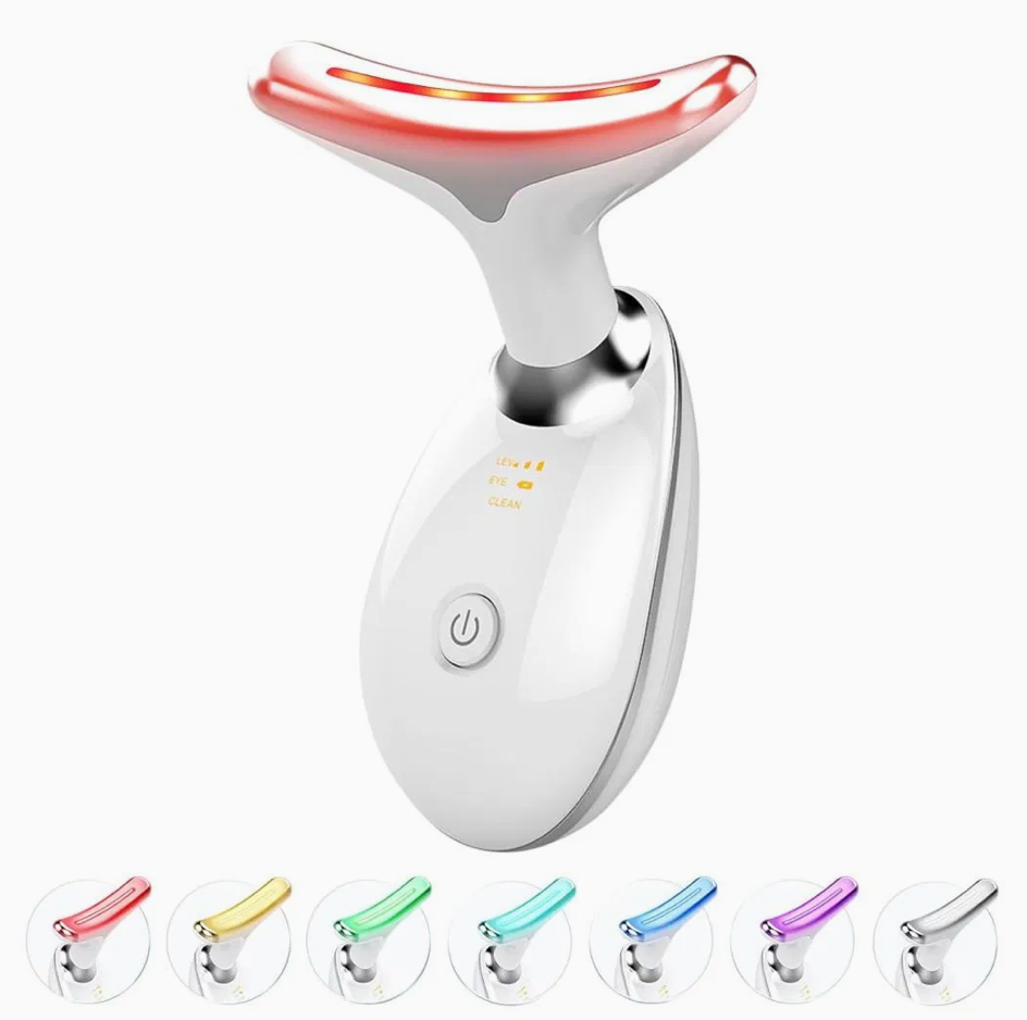 7-Color LED Facial & Neck Massager