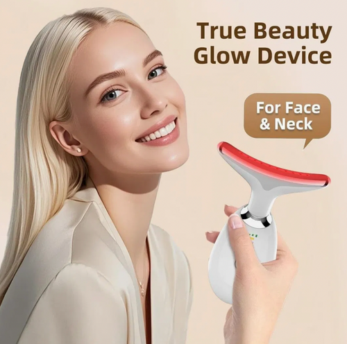 7-Color LED Facial & Neck Massager