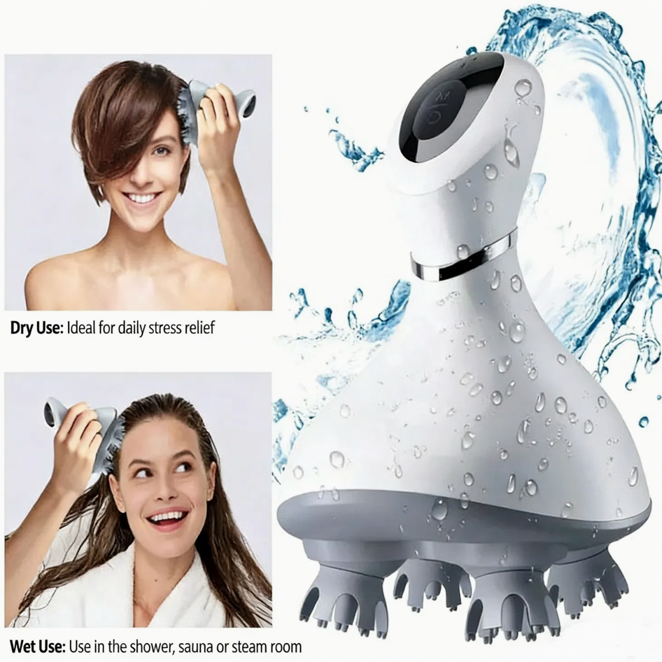 Vibrating Scalp & Head Massager